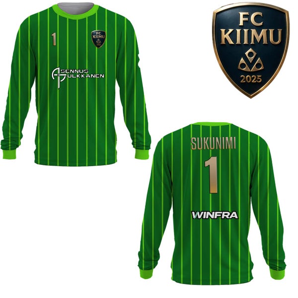 FC Kiimu P12 maalivahdin paita