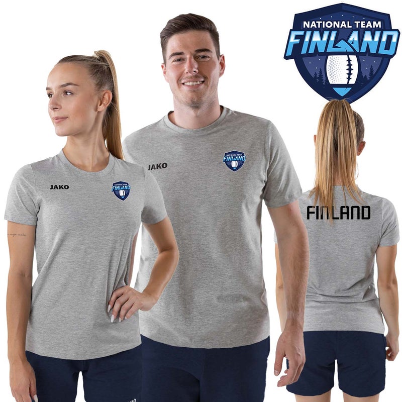 Harmaa maajoukkuepaita